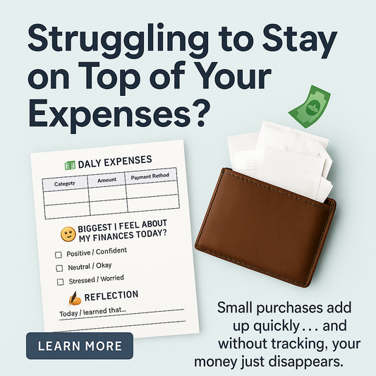 Daily Money Journal – Printable PDF