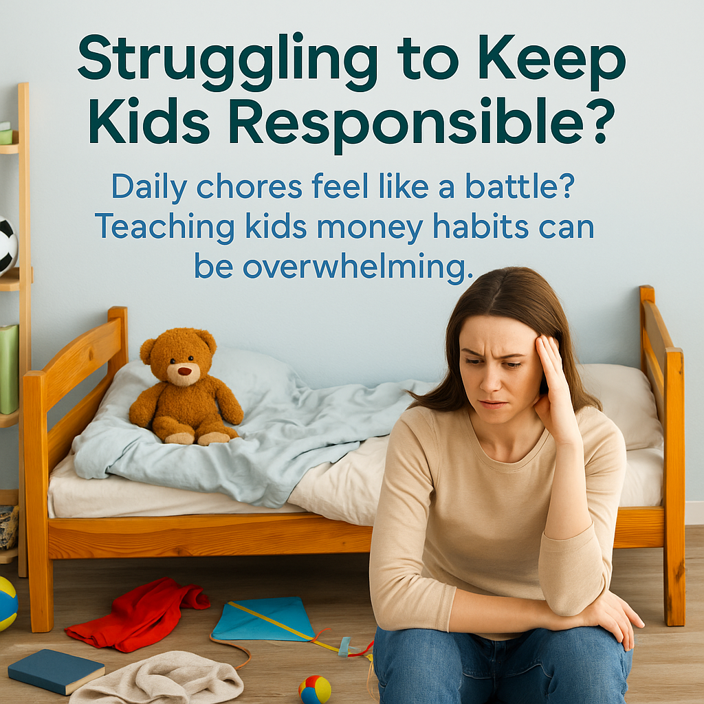 Kids Chore & Allowance Tracker – Printable PDF Planner