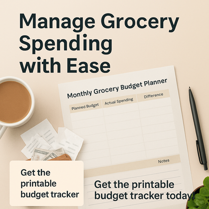 Grocery Budget Tracker – Plan, Save & Spend Smart