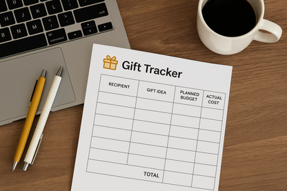 Holiday Budget Planner – Printable PDF